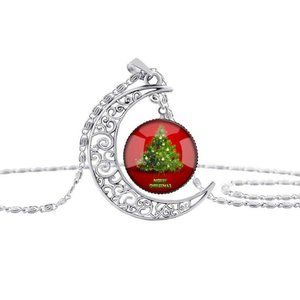 christmans TREE necklace Women Chain Jewelry with Pendant